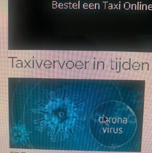 Veilig taxivervoer tijdens Coronavirus 