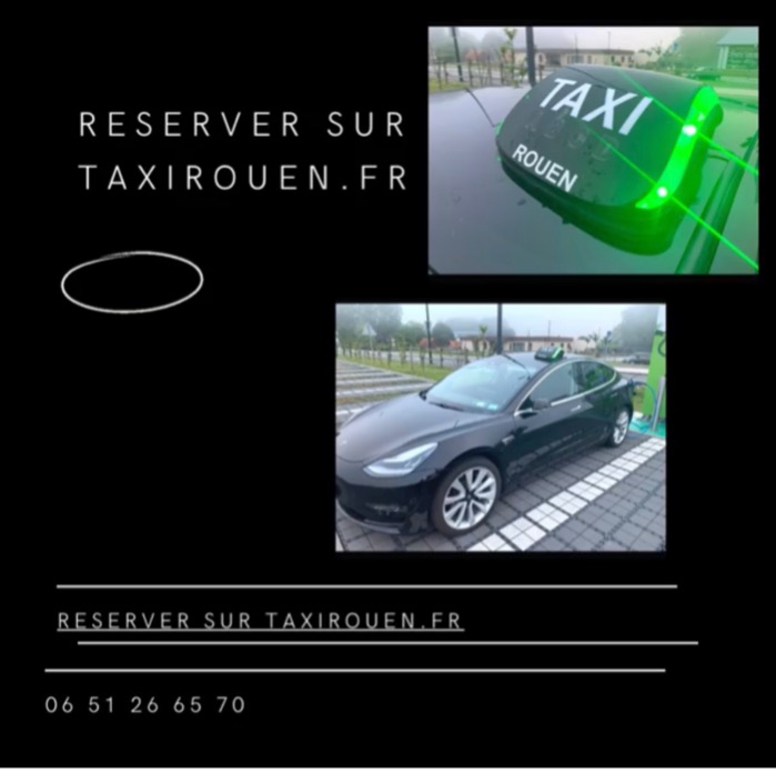 Taxi rouen tesla