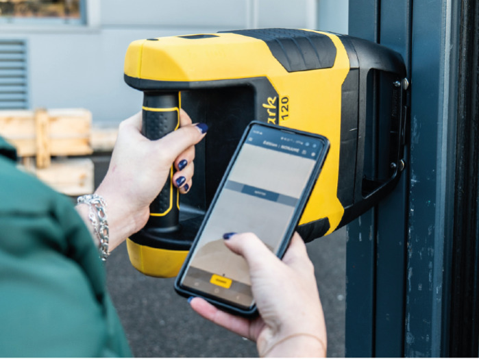 The dot peen marking machine Buddy, available in a 120 size