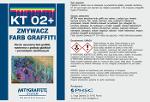 KT 02+ - Zmywacz farb graffiti