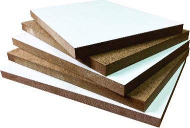 MDF laminated single-sided